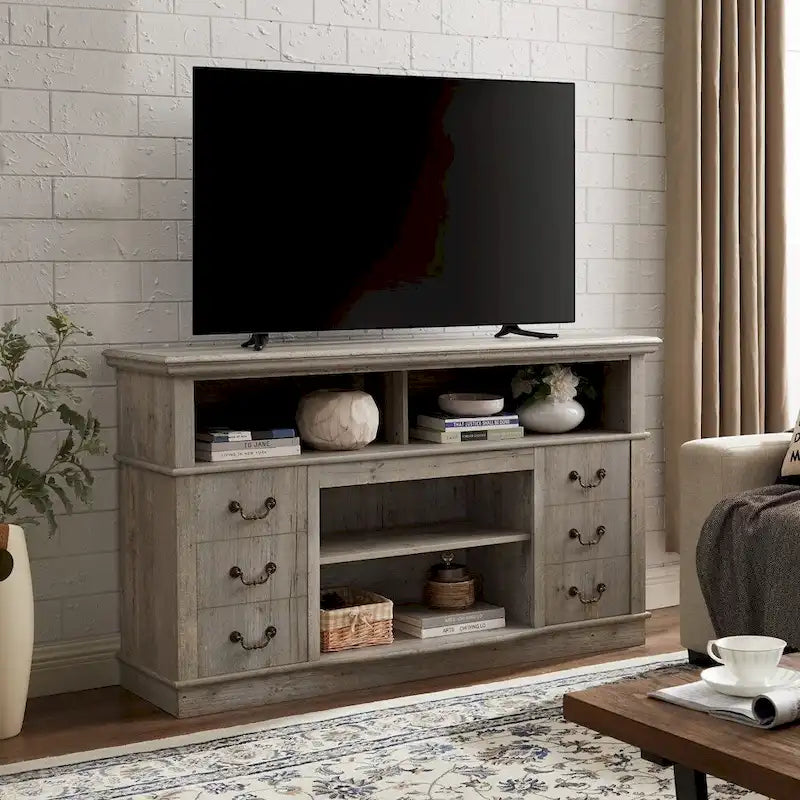 Meuble TV traditionnel de 60 pouces