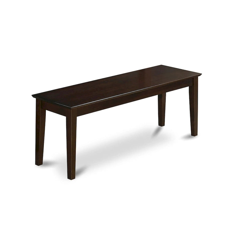 Banc de salle à manger East West Furniture avec siège en bois