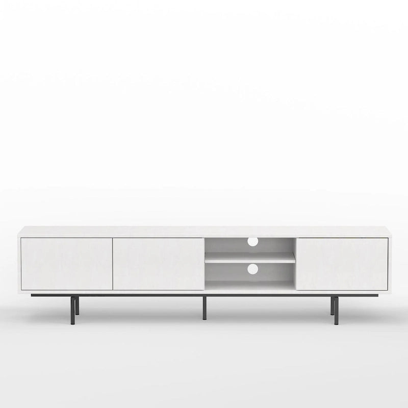 Meuble TV console bas, style Mid-Century Modern