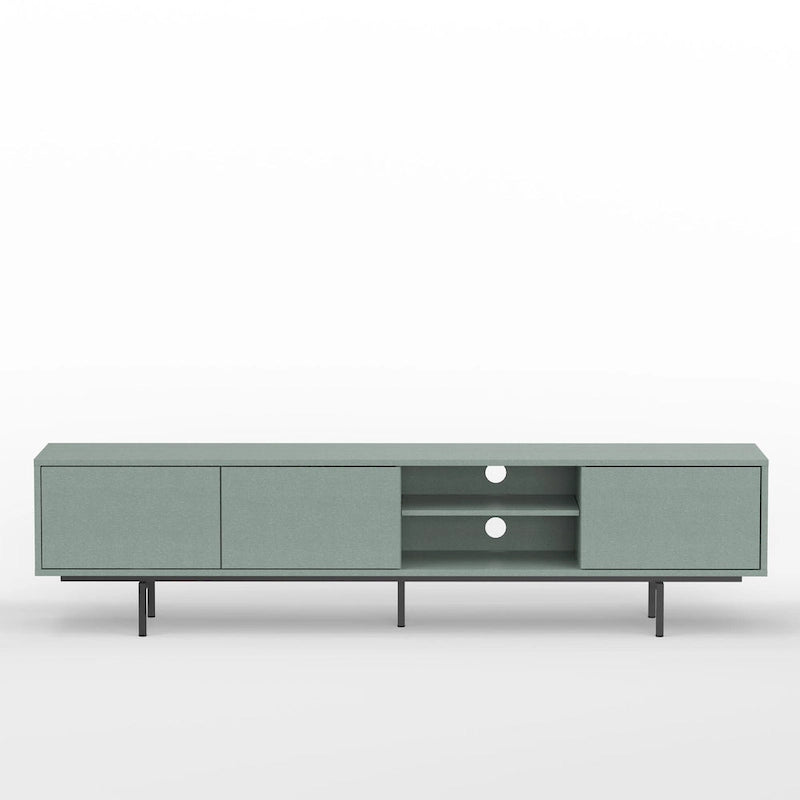 Meuble TV console bas, style Mid-Century Modern