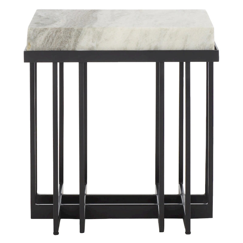 Table d'appoint rectangulaire - 19 L x 13 P x 22 H - 19Lx13Px22H