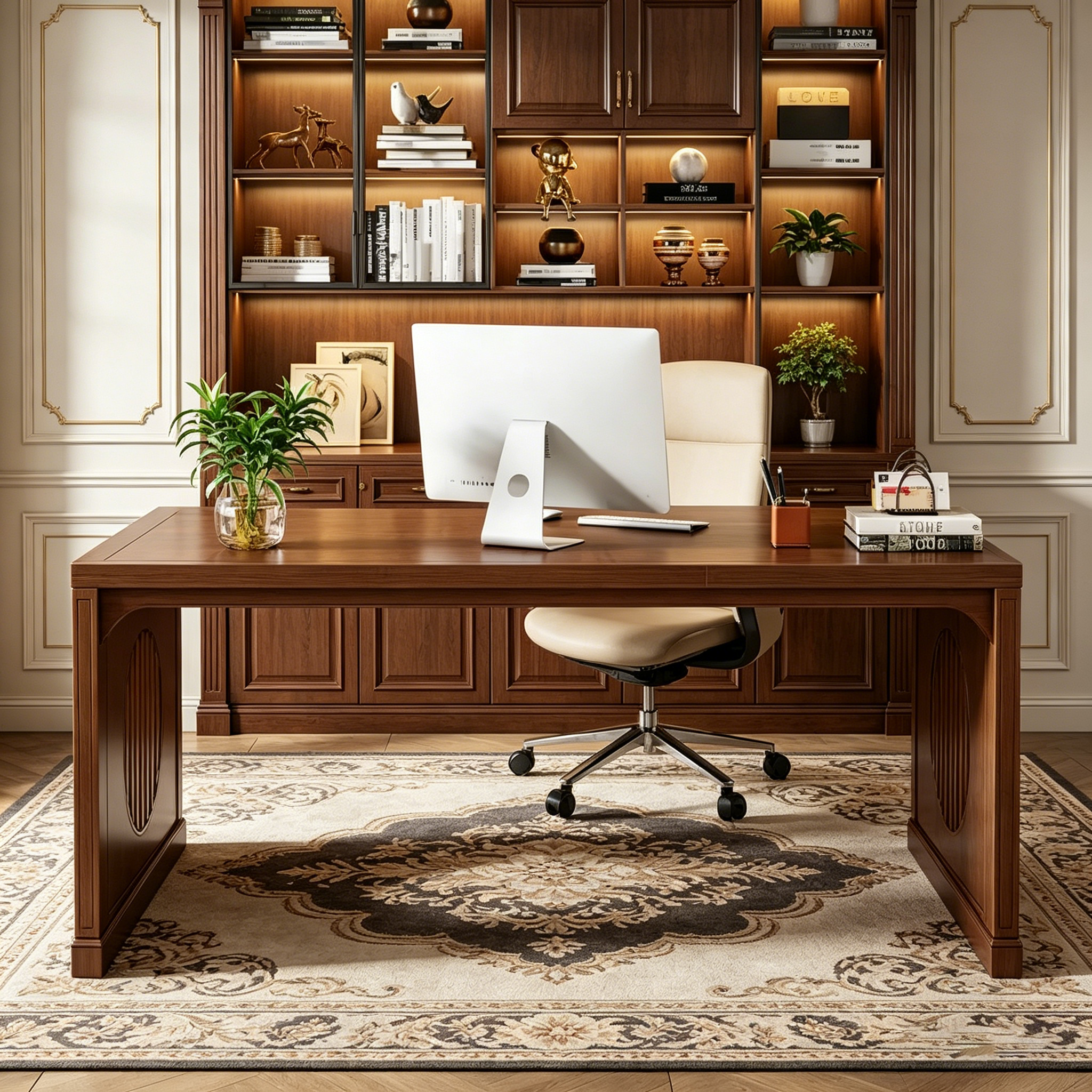 Bureau de direction style industriel