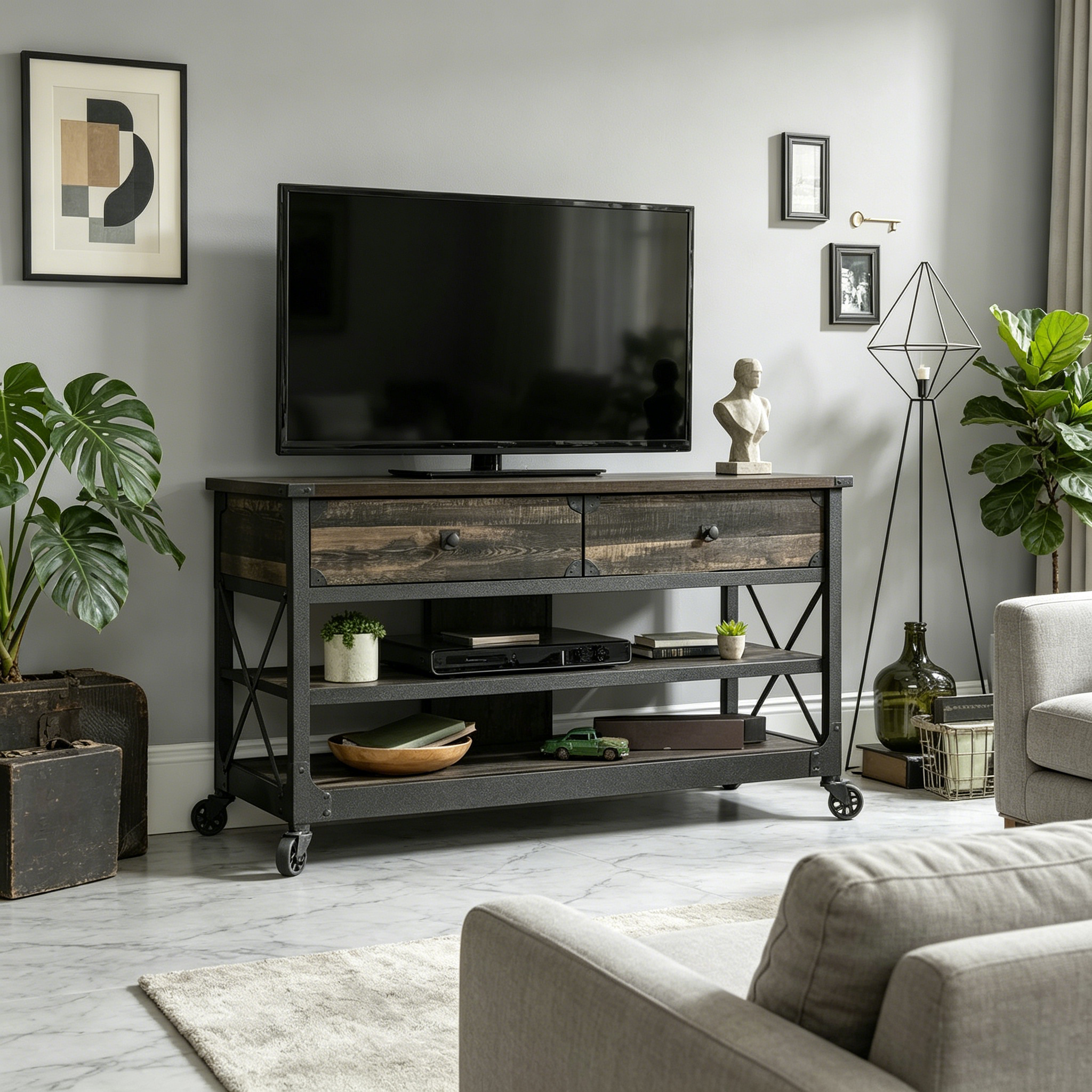 Meuble TV Steel River